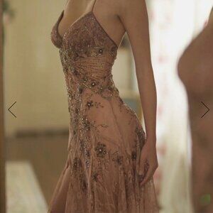 Sue Wong Mauve Pink Vintage Sororite Vintage Nocturne Fairy Dress Size 6